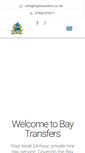 Mobile Screenshot of baytransfers.co.uk